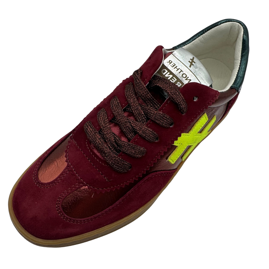 Another Trend Burgundy Trainers
