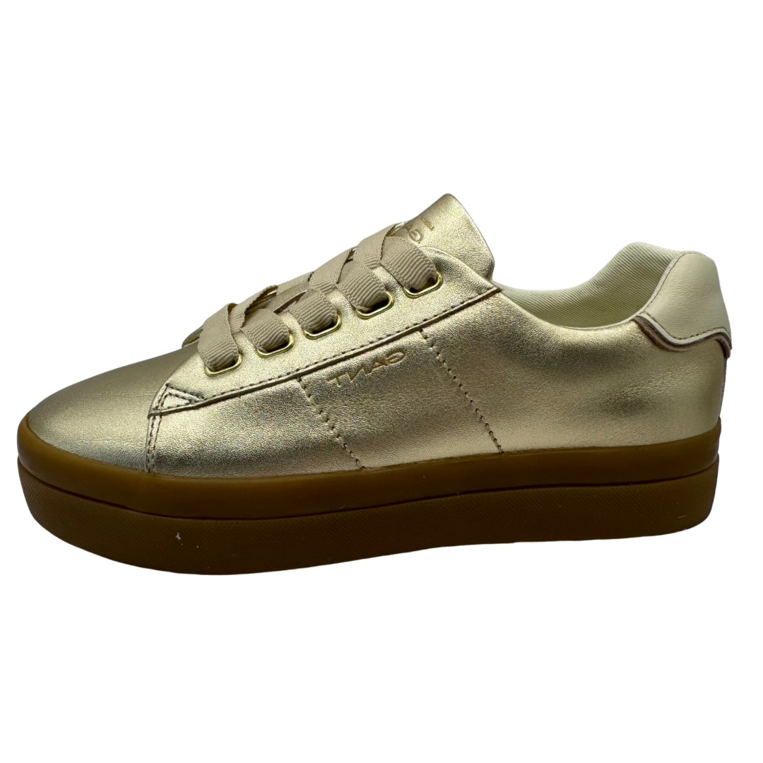Gant Gold Platform Trainers