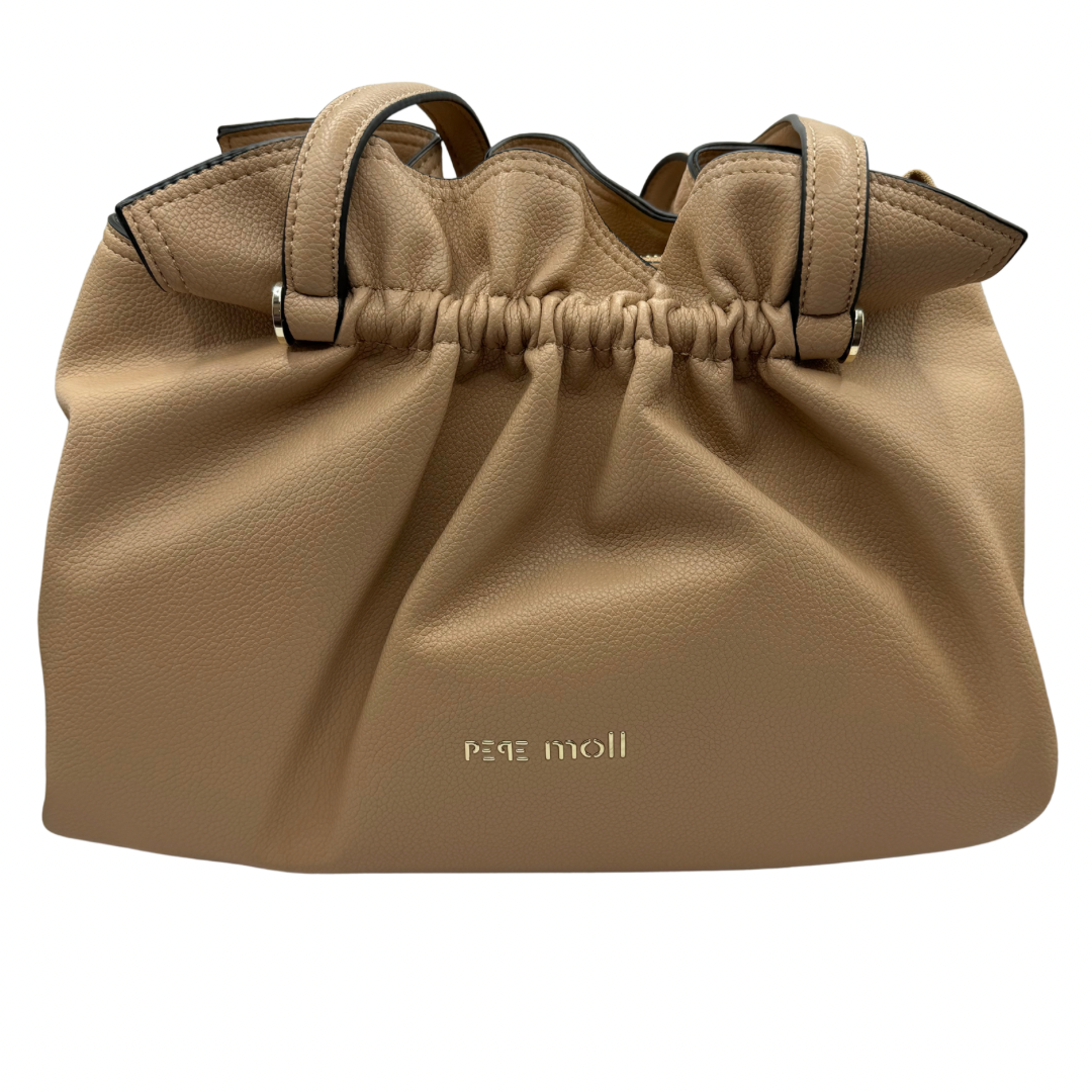 Pepe Moll Sand Coloured Large Handbag