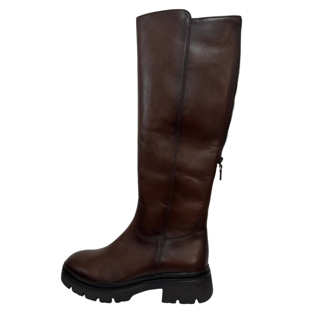 Gabor Dark Brown Long Boots