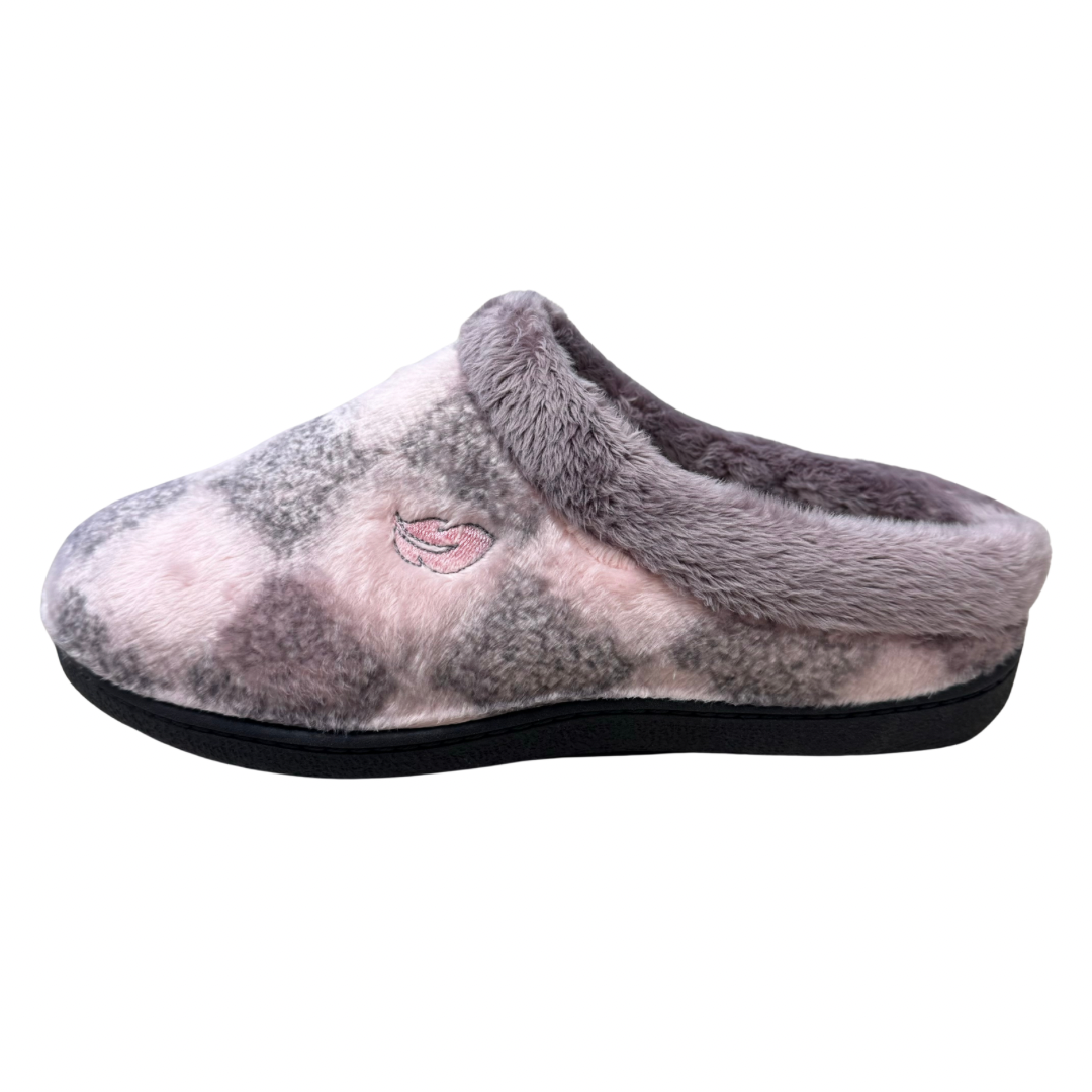 Plumaflex Pink Diamond Backless Slippers