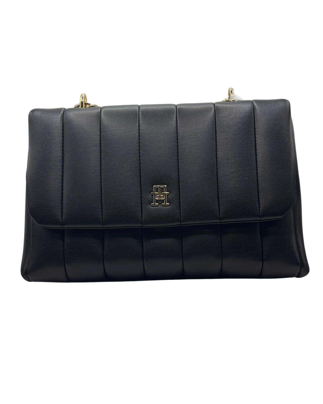 Tommy Hilfiger Black Quilted Handbag