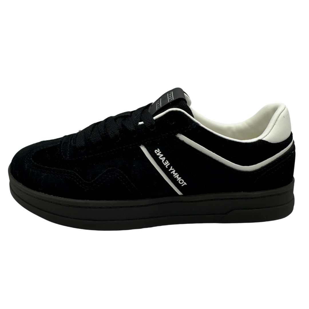 Tommy Jeans Black Trainers