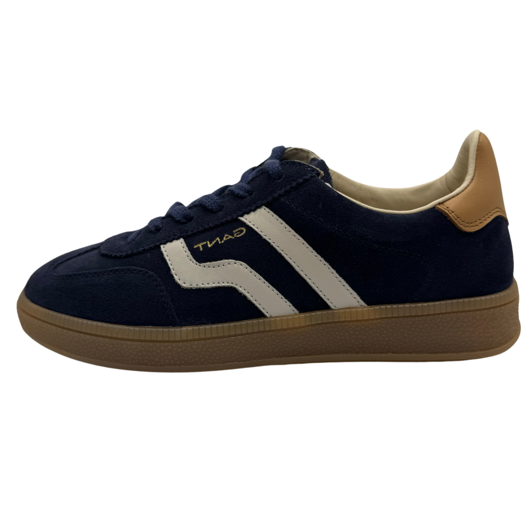 Gant Navy Suede Trainers