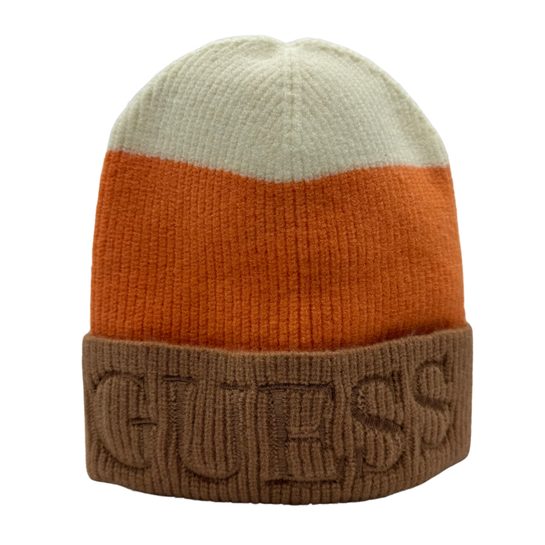 Guess Brown, Orange &amp; Cream Hat