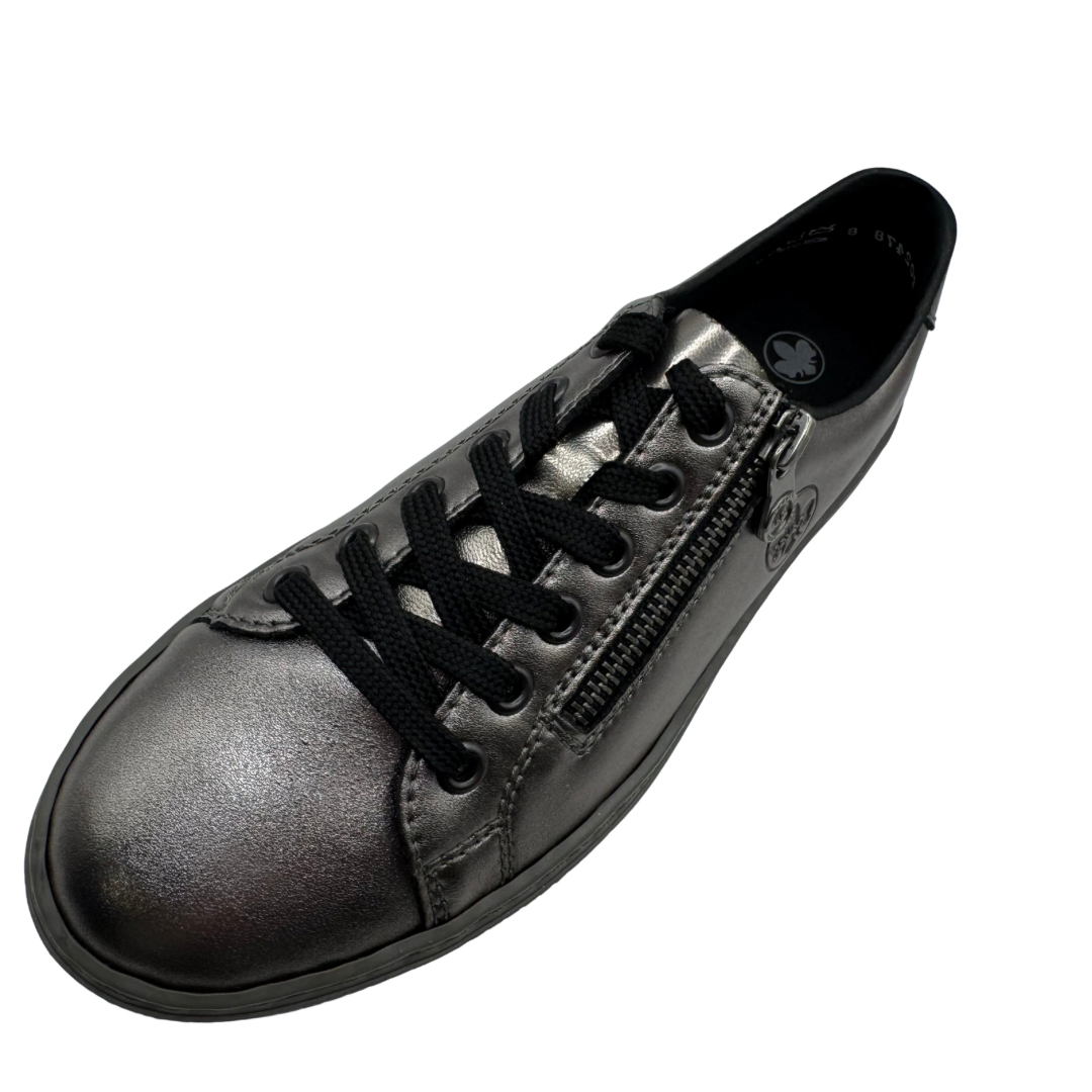 Rieker Pewter Shimmer Trainers