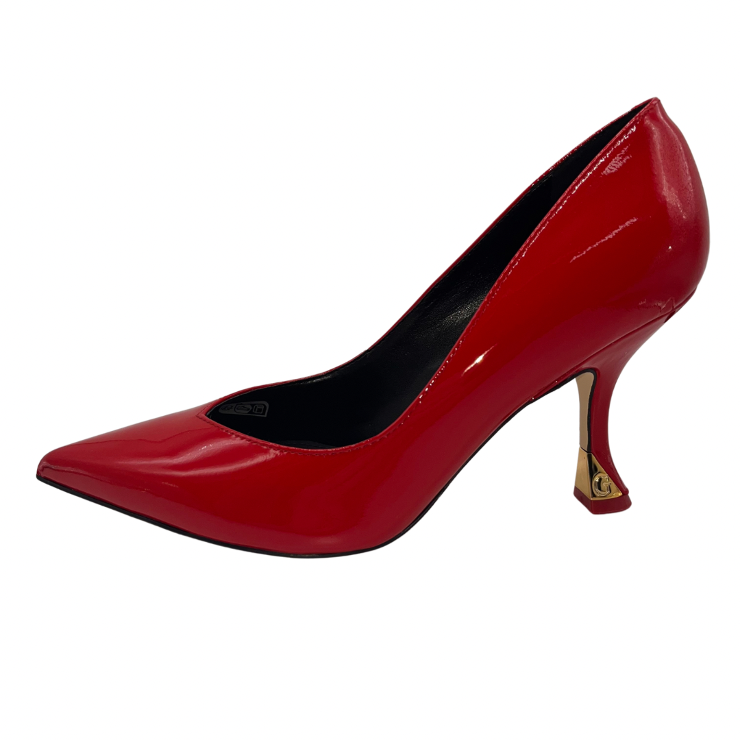 Guess Red Patent Heel