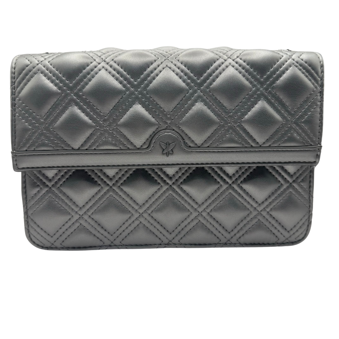 Pepe Moll Metallic Silver Crossbody