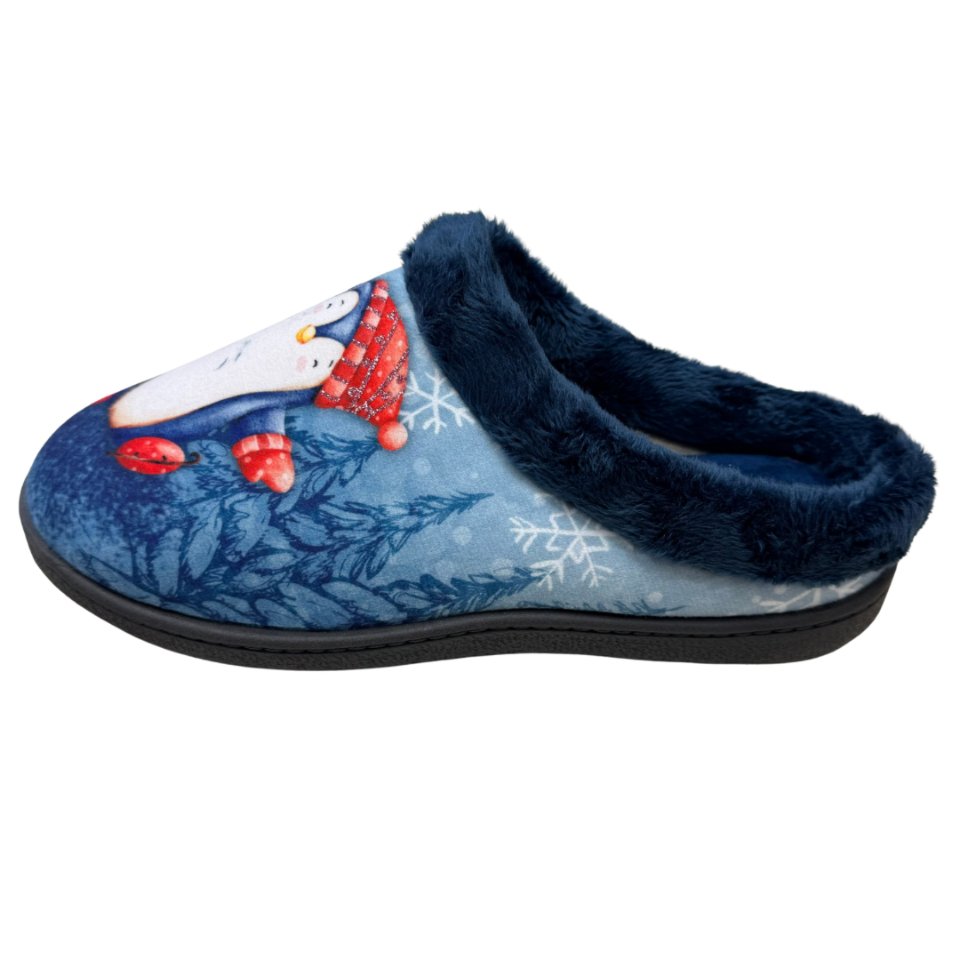 Plumaflex Penguin Backless Slippers