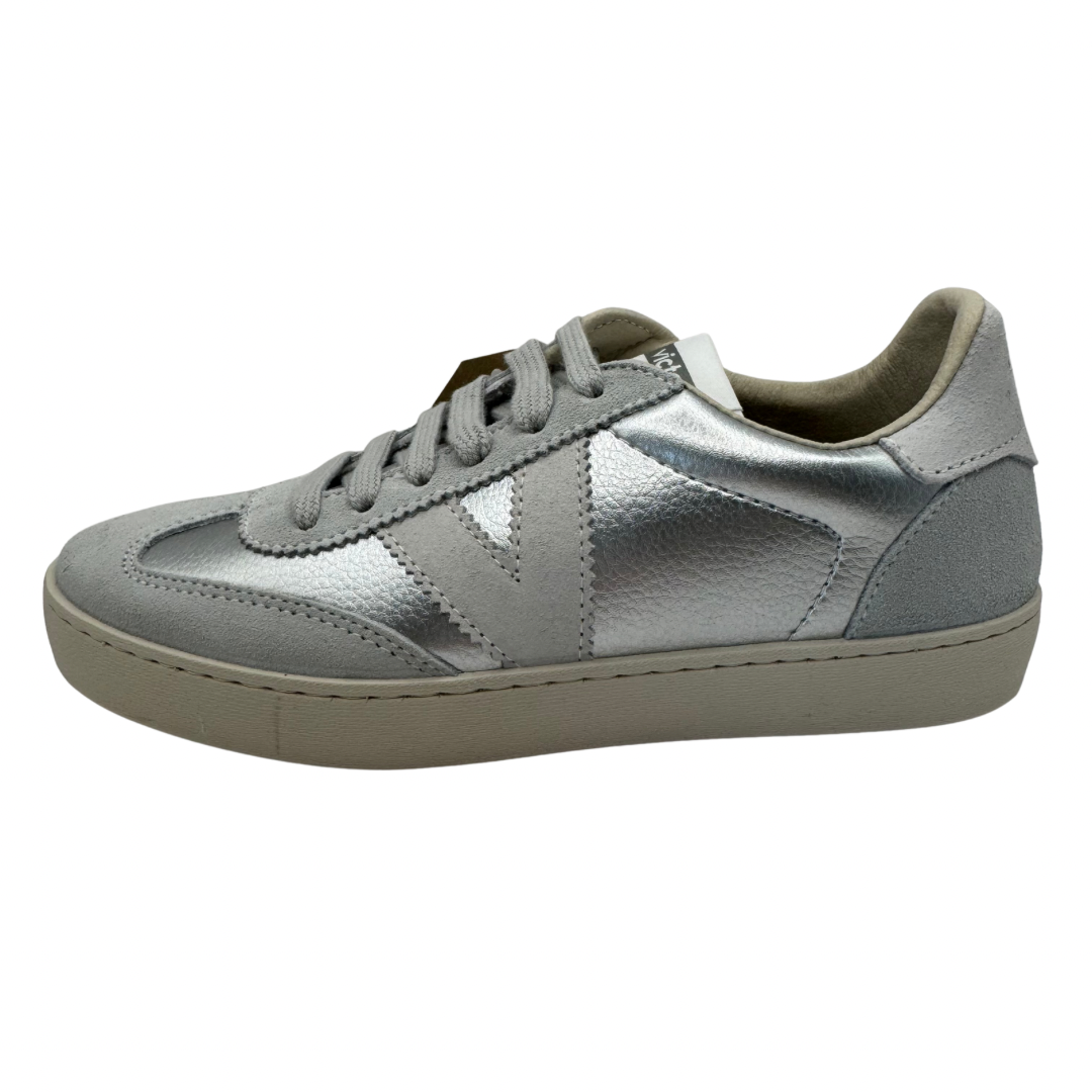 Victoria Silver &amp; Grey Trainers
