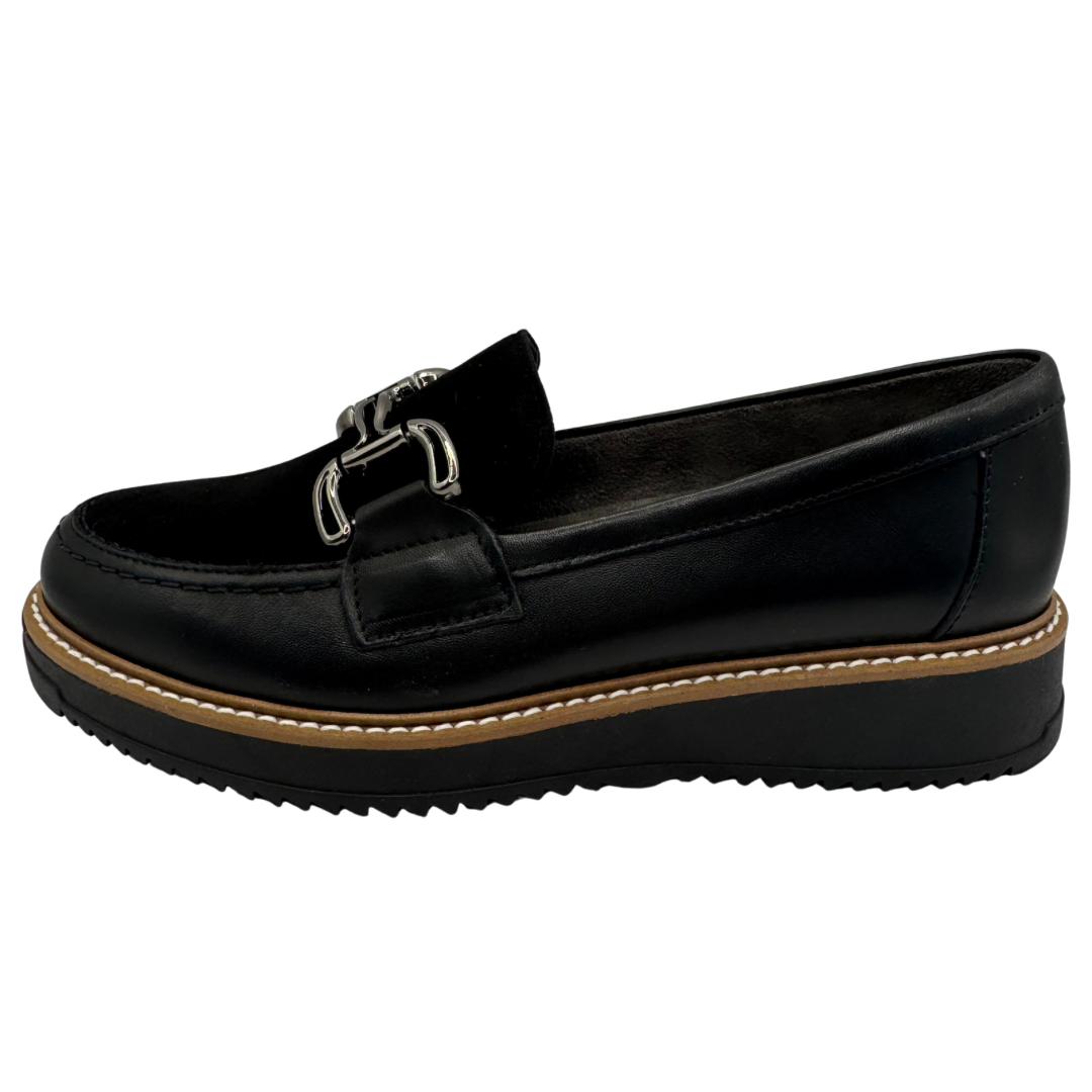 Pitillos Black Loafers