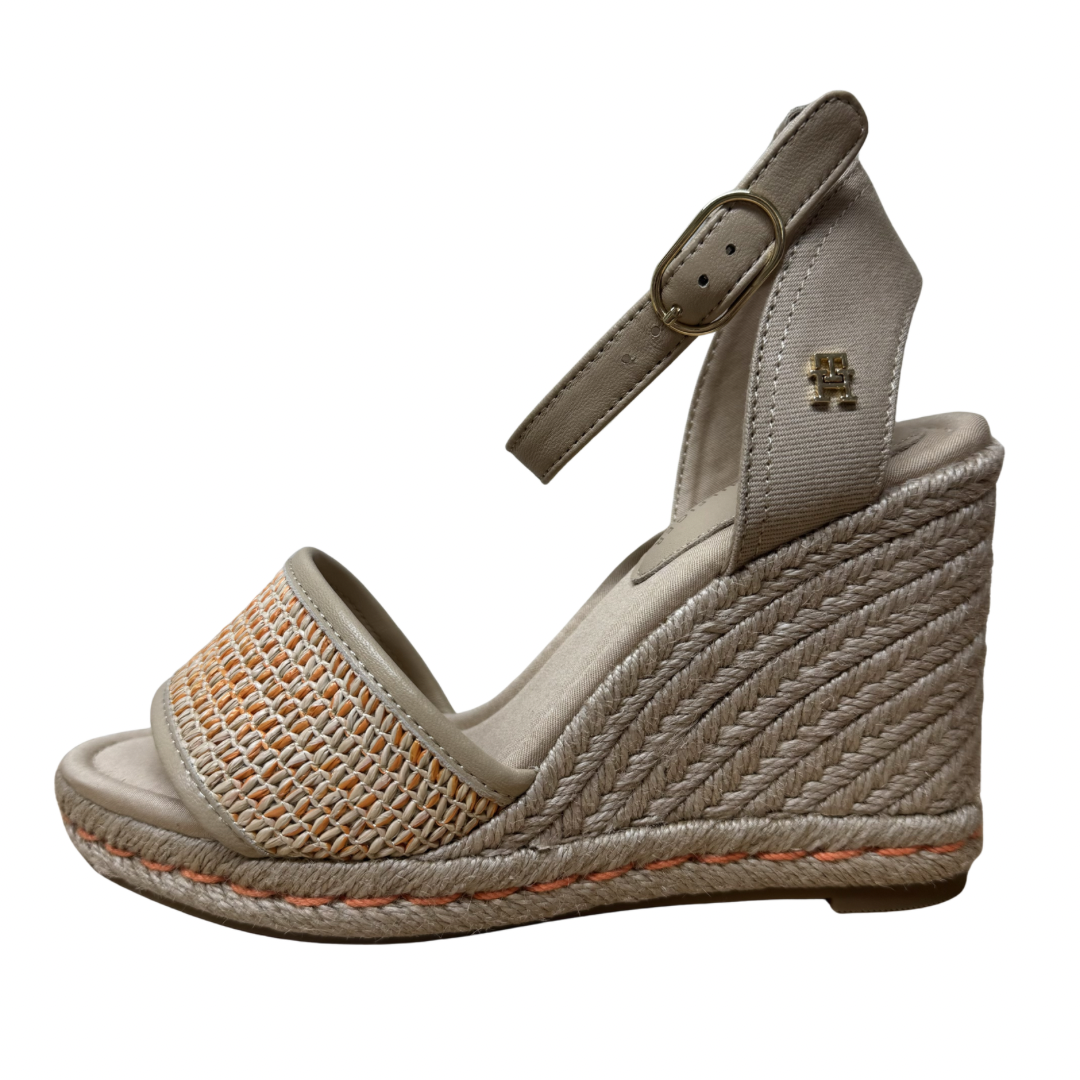 High Wedge Espad Raffia