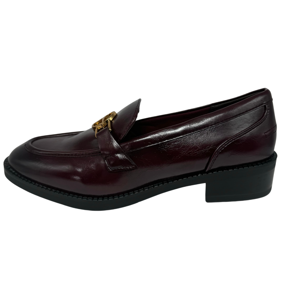 Tamaris Maroon Loafers