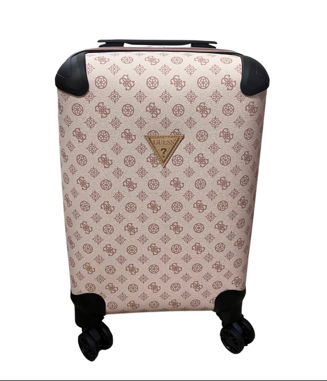 Guess Light Nude and Pink Suitcase (Small)