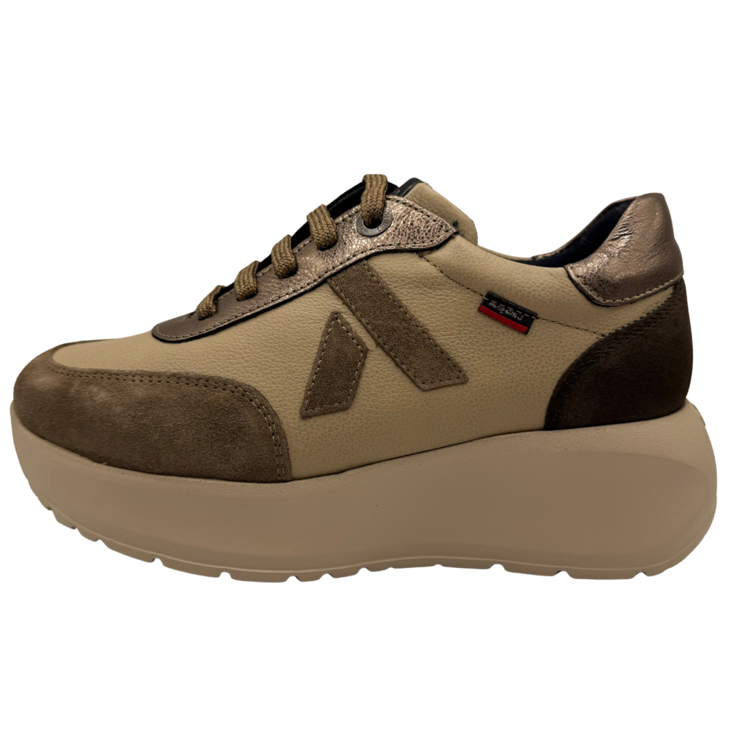 Callaghan Taupe Trainers
