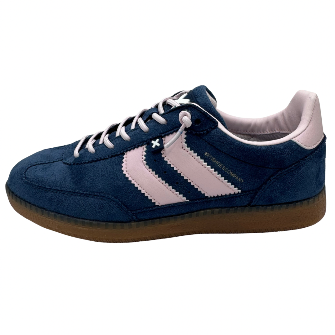 Xti Navy &amp; Pink Trainers