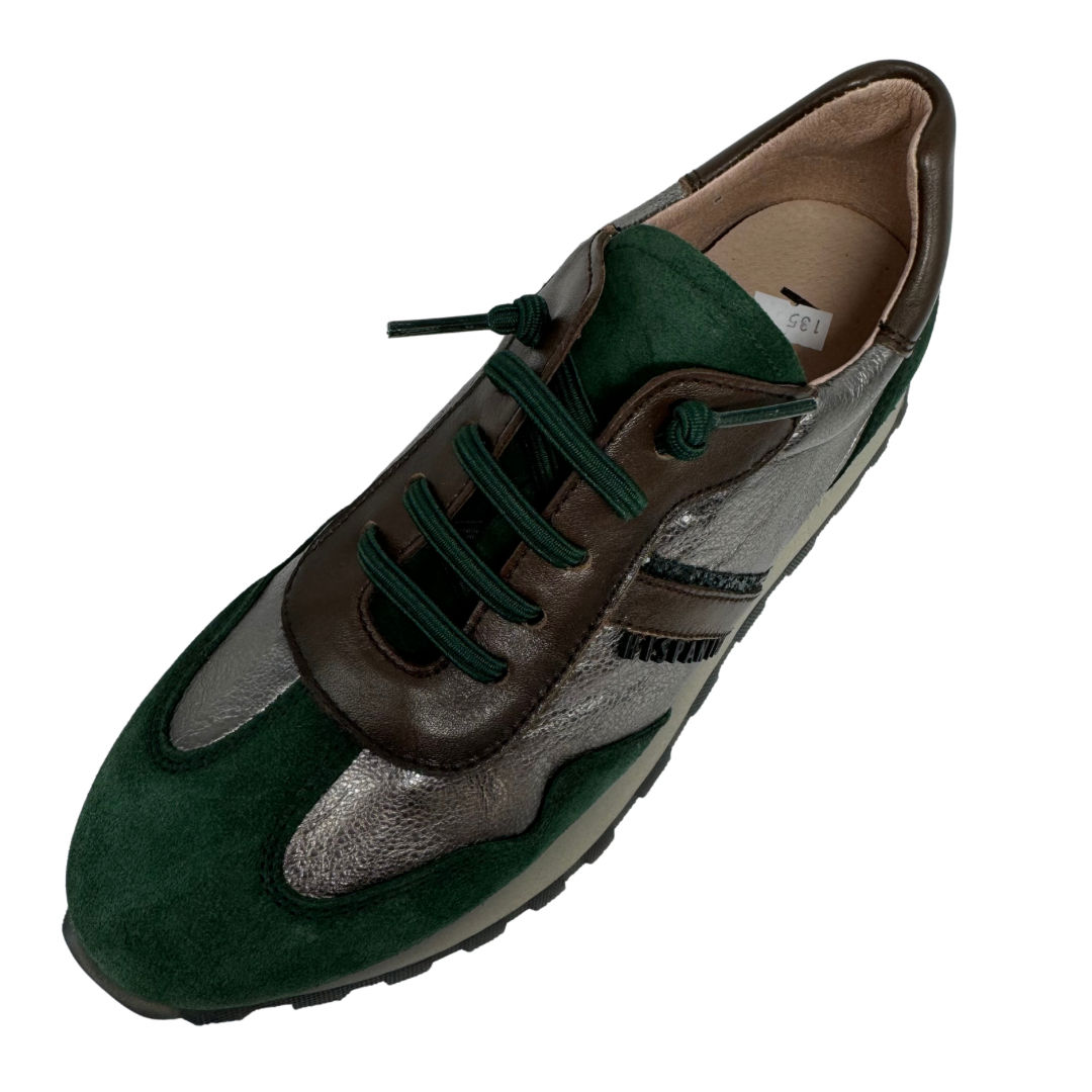 Hispanitas Green &amp; Grey Trainers