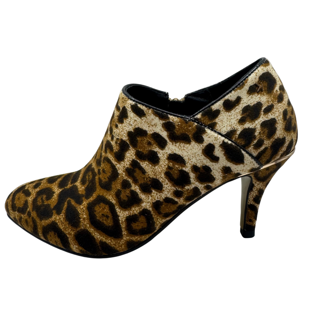 Kate Appleby Leopard Print Heeled Ankle Boots