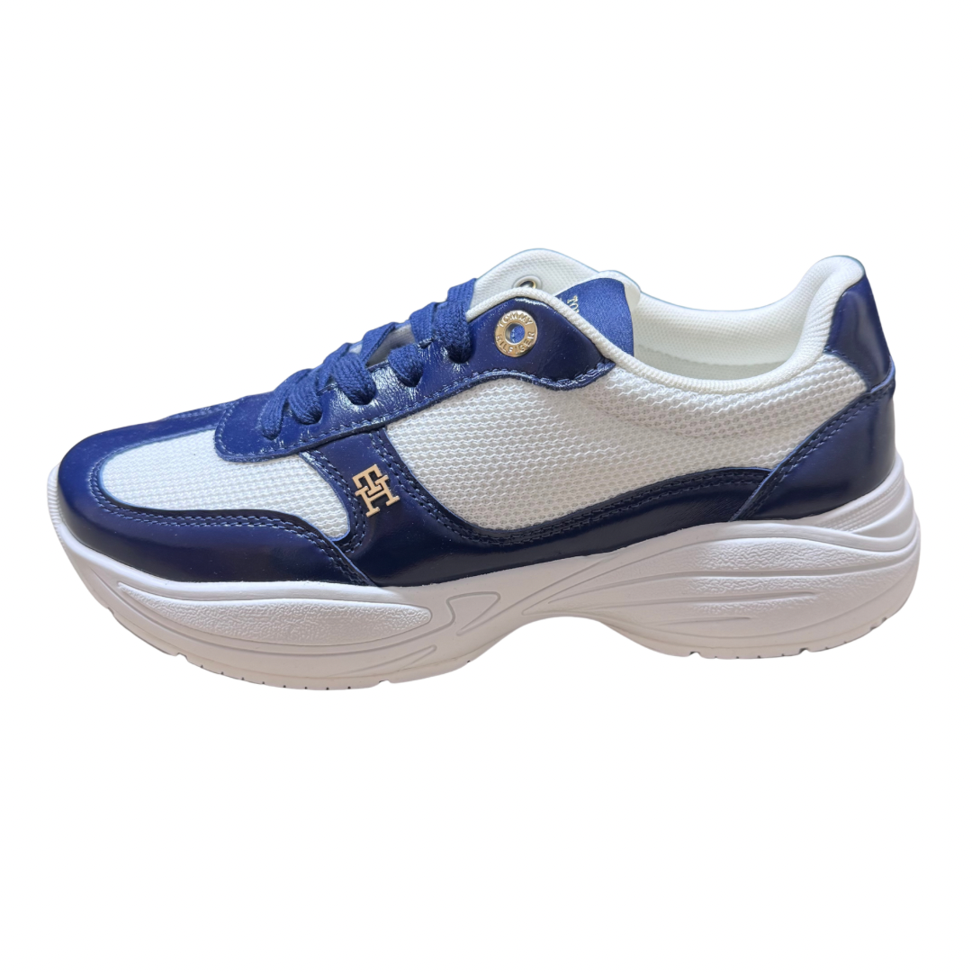 Modern Runner Shiny Leather