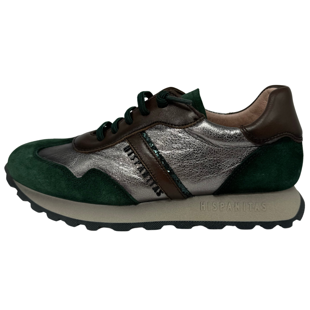 Hispanitas Green &amp; Grey Trainers