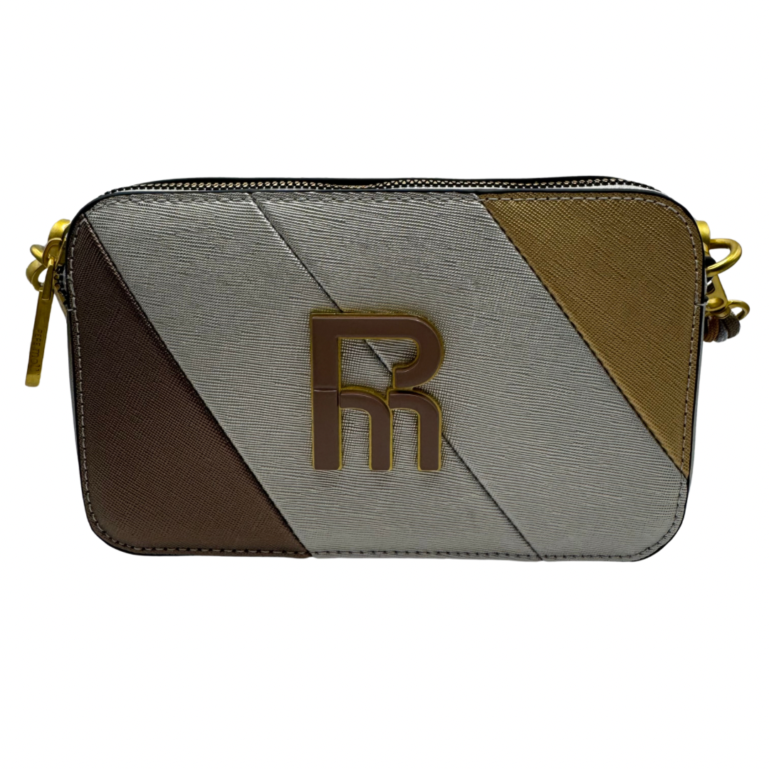 Pepe Moll Silver, Bronze &amp; Gold Crossbody Bag