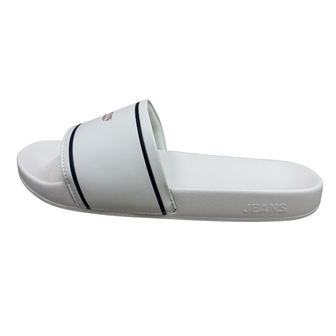 Tommy Jeans Cream Slides