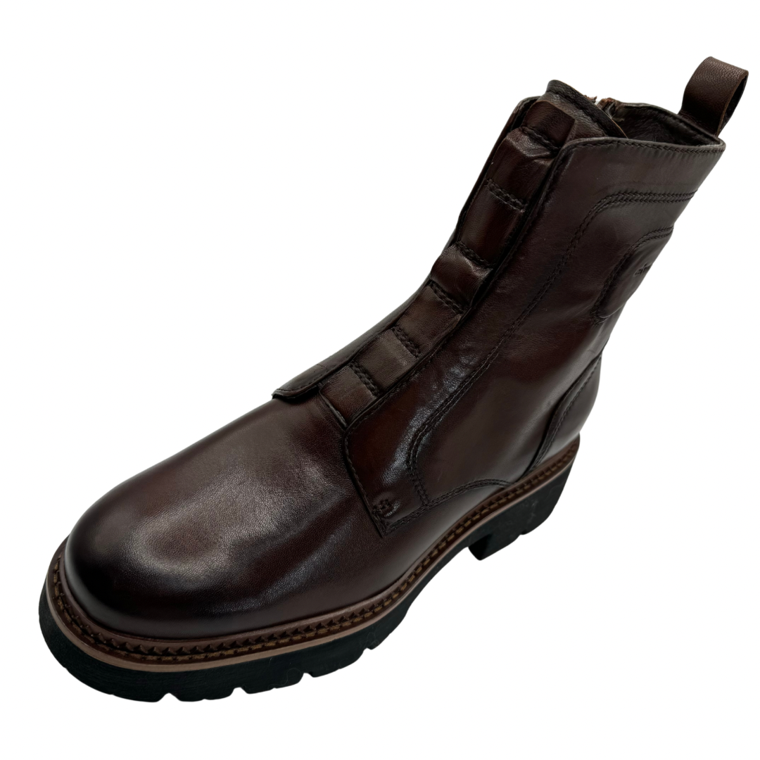 Tamaris Cognac Leather Boots