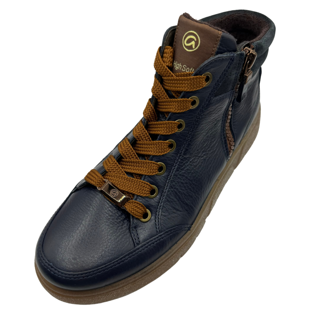 Ara Navy Shoe Boots