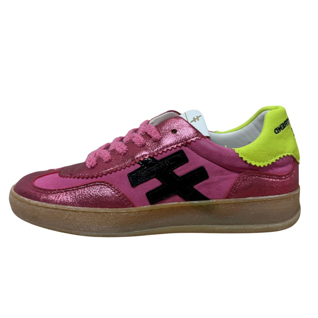 Another Trend Pink &amp; Yellow Trainers