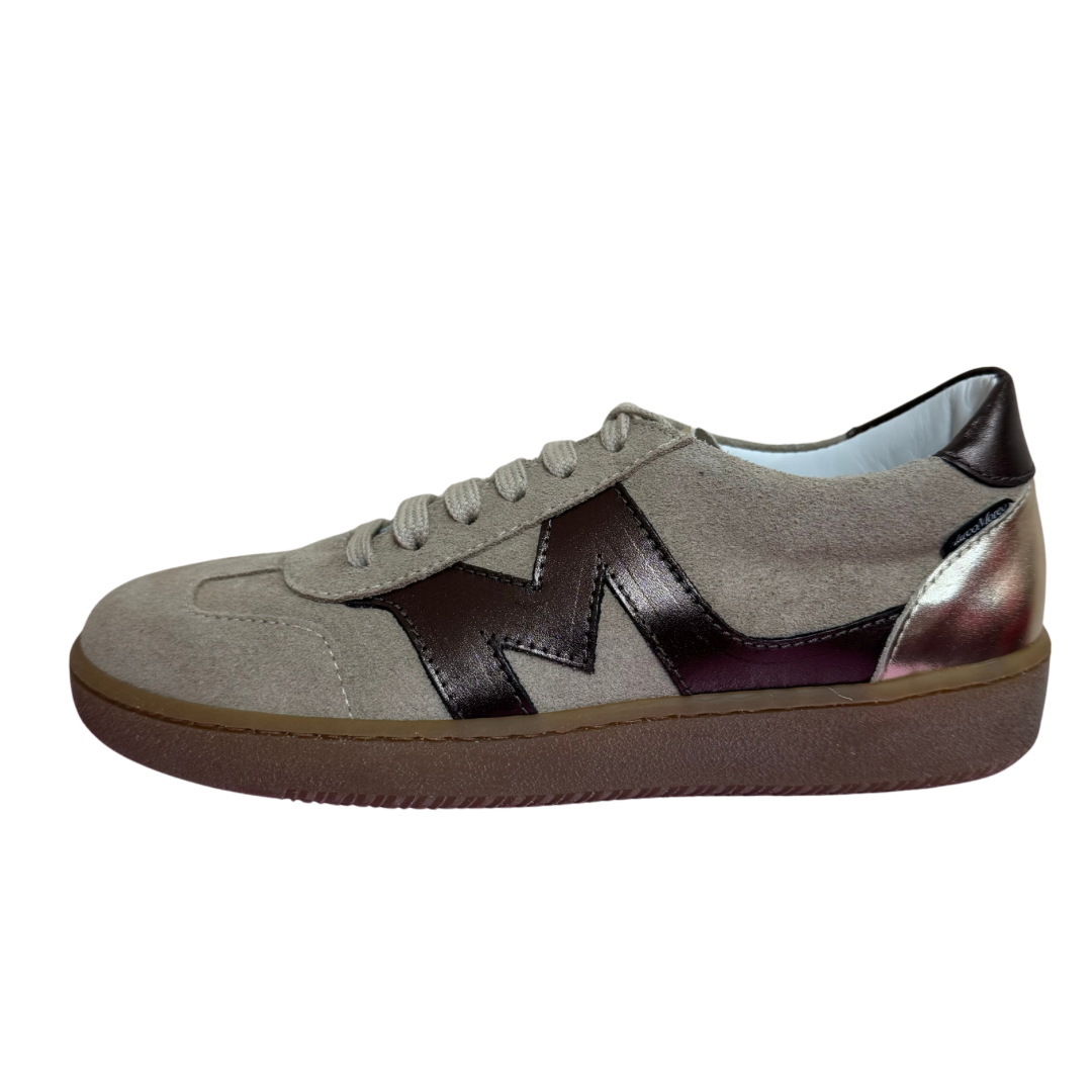 Marco Moreo Beige & Brown Trainers