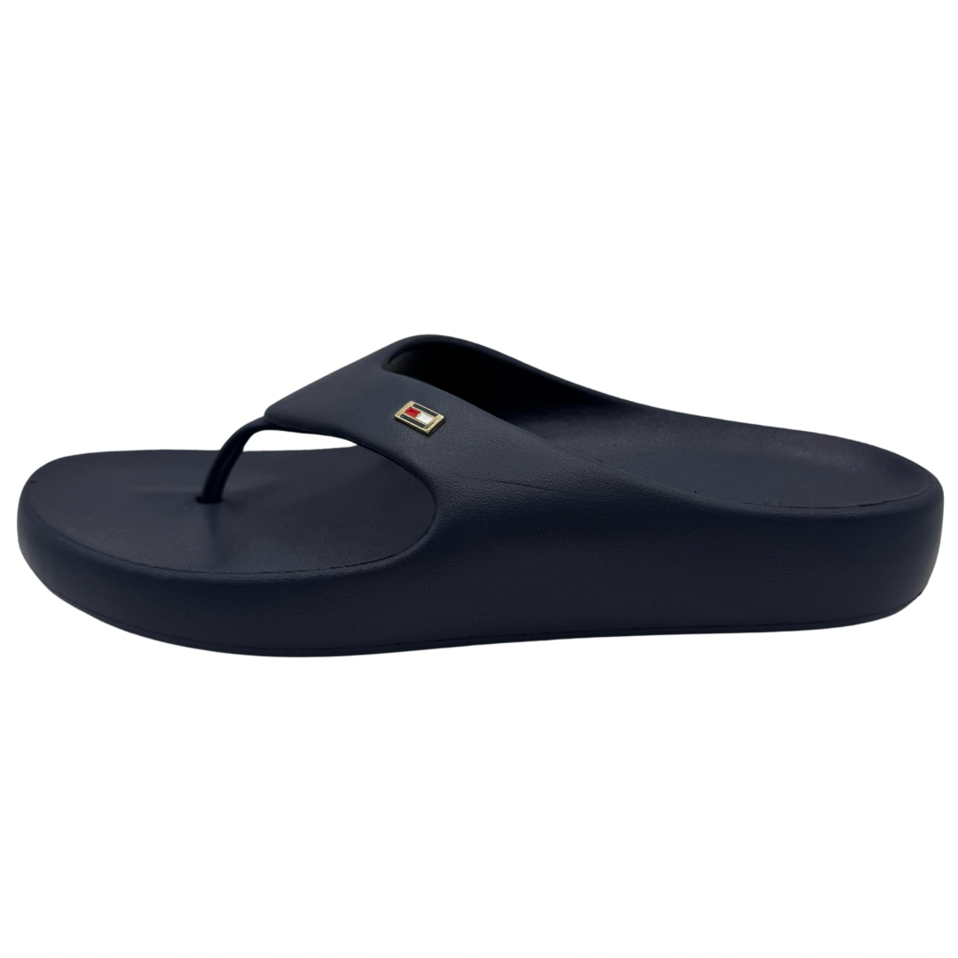 Tommy Hilfiger Navy Flip Flops
