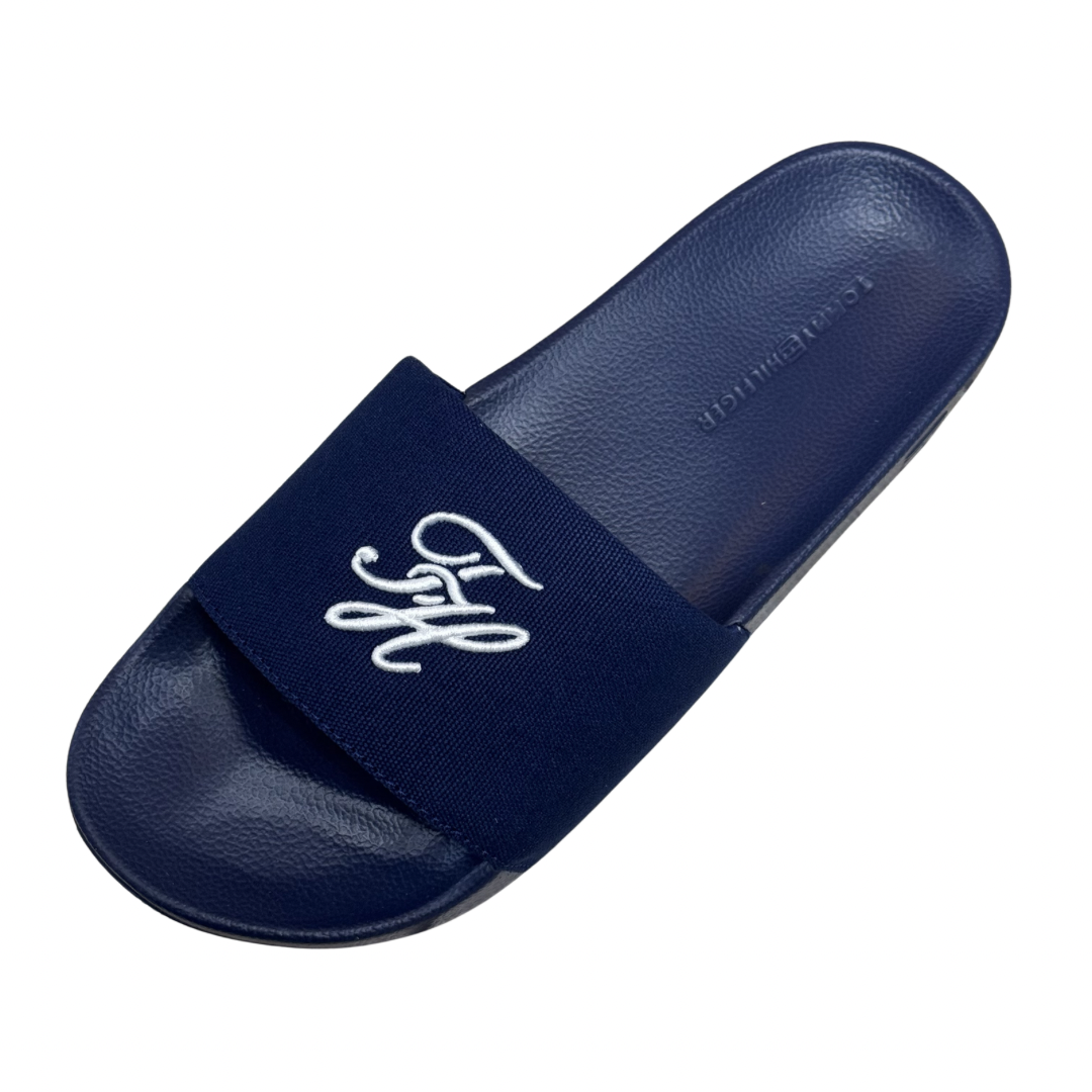 Tommy Hilfiger Navy Slides