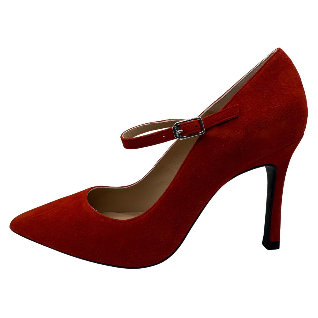 Unisa Red Heels with Strap