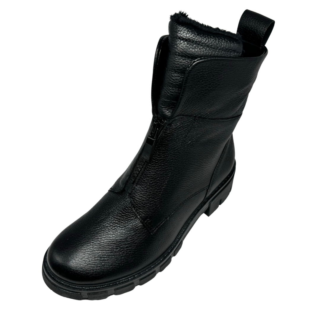 Ara Black Zip Boots