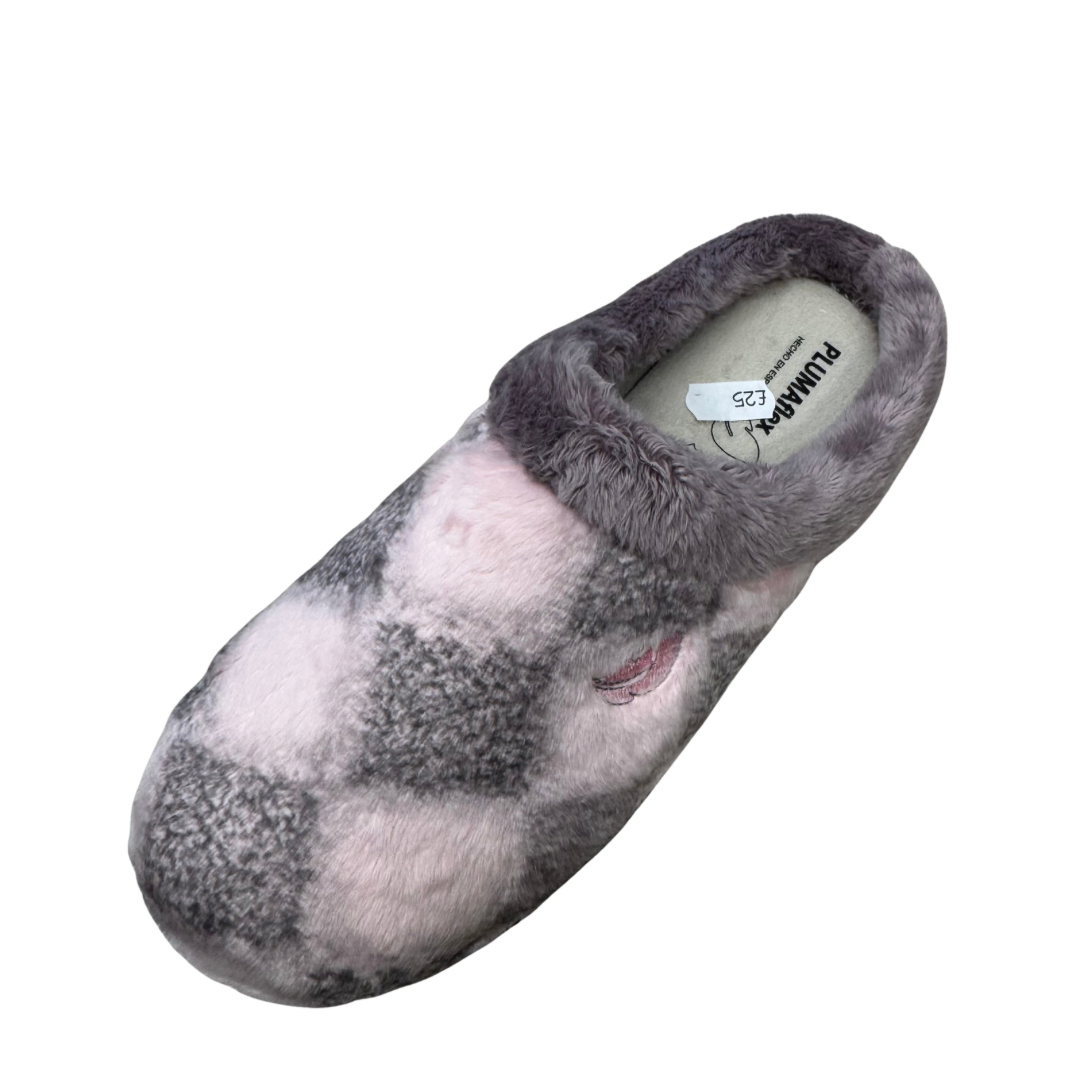 Plumaflex Pink Diamond Backless Slippers