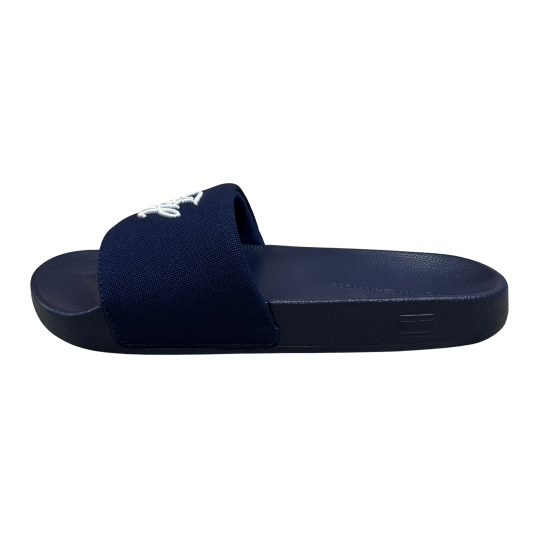 Tommy Hilfiger Navy Slides