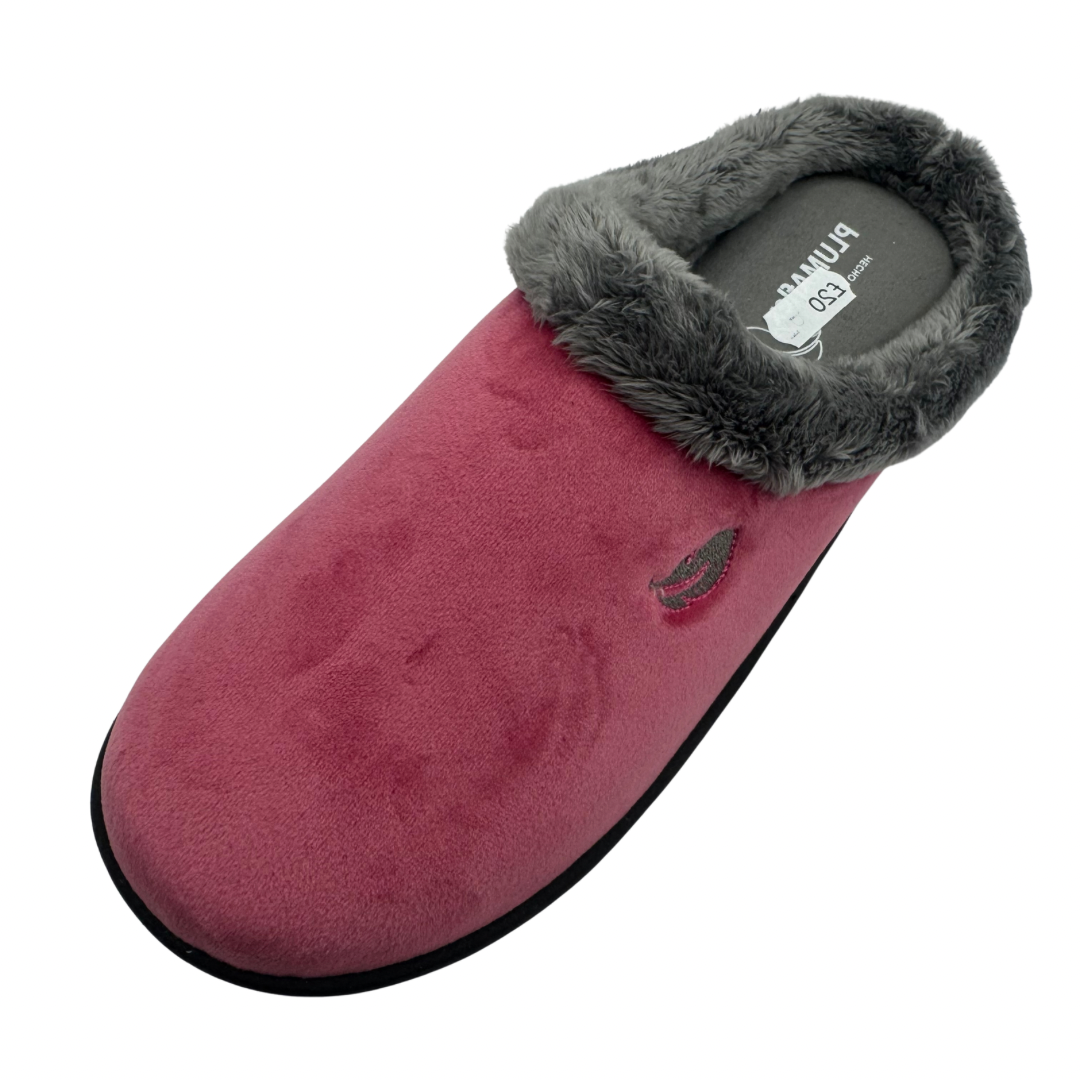Plumaflex Pink Backless Slippers