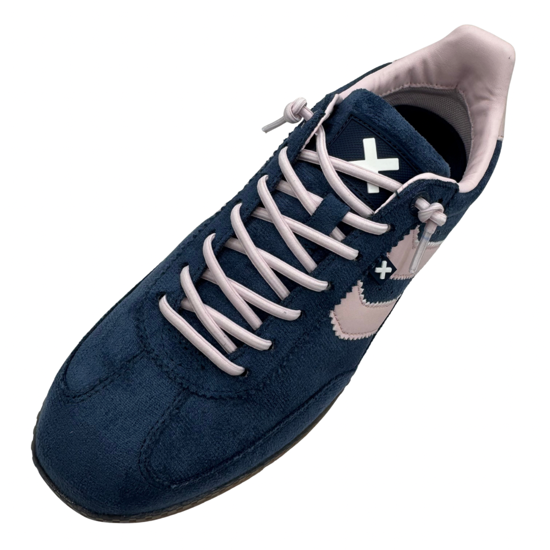 Xti Navy &amp; Pink Trainers