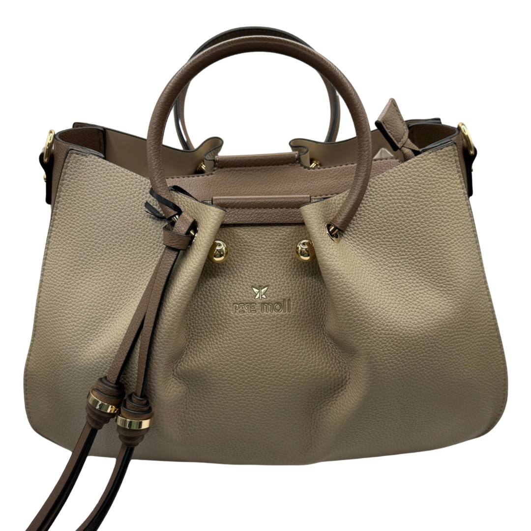 Pepe Moll Large Taupe Handbag
