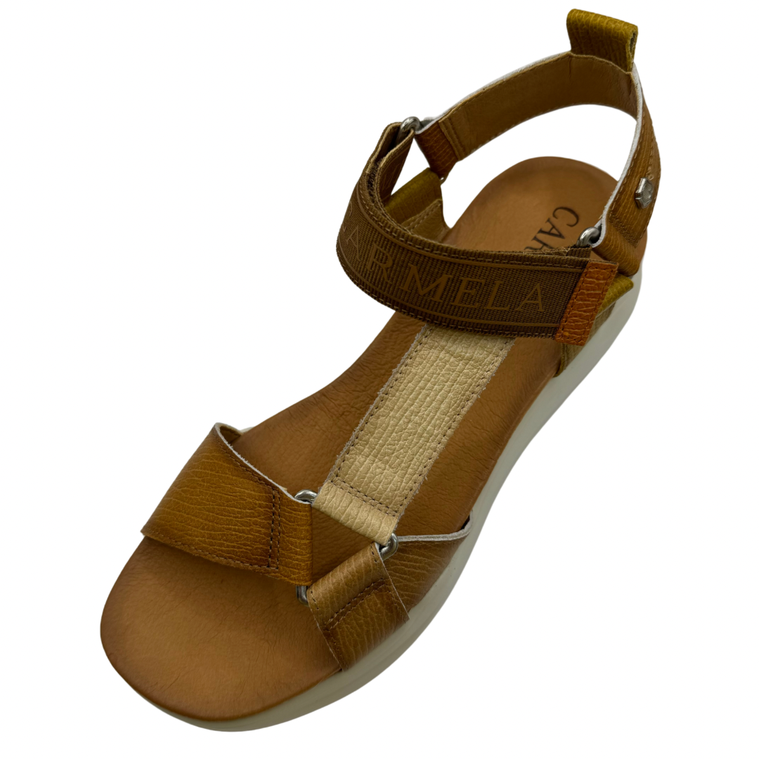 Carmela Multi Brown Sandals