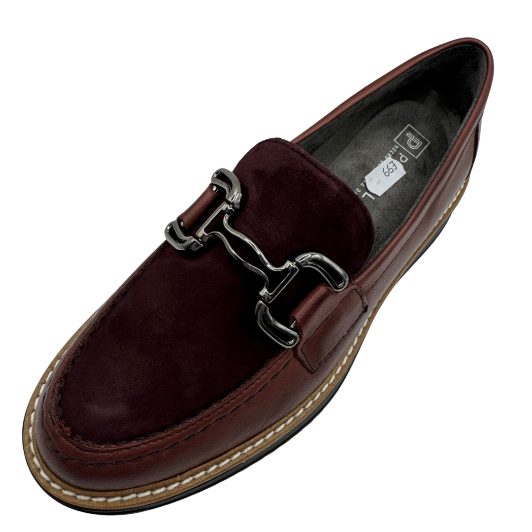 Pitillos Burgundy Loafers