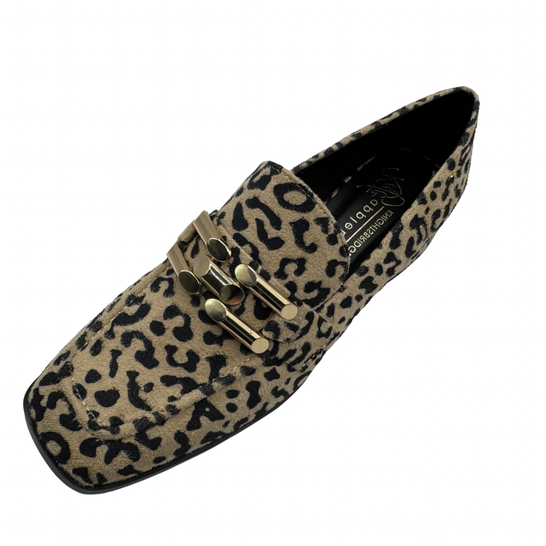 Kate Appleby Leopard Print Loafers