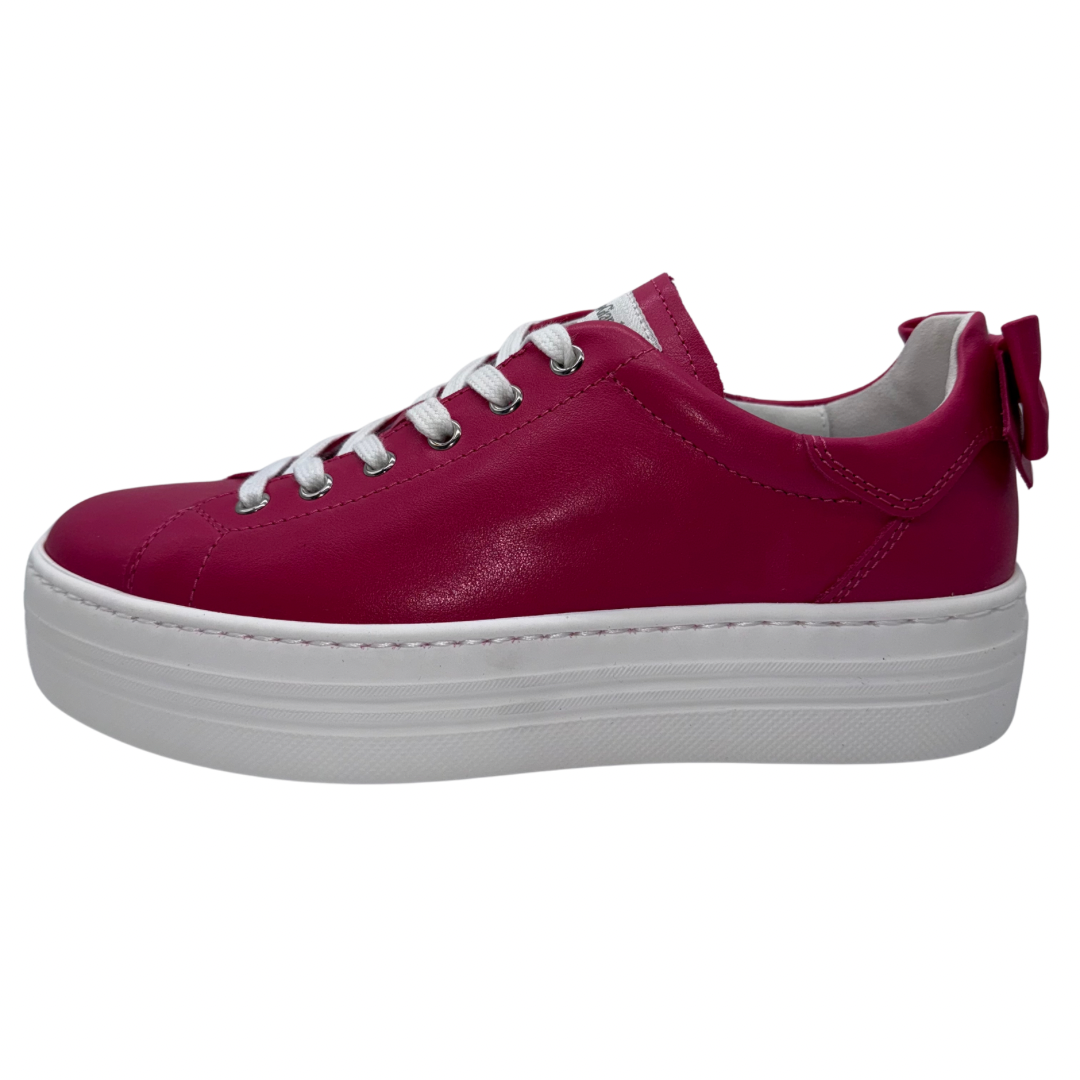 Nero Giardini Pink Trainers with Bow