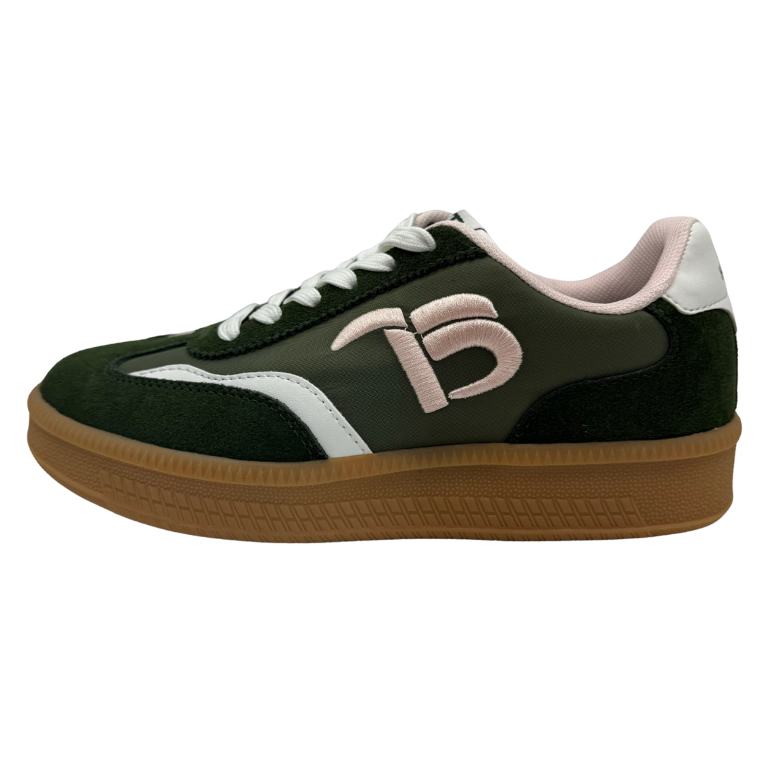 Teddy Smith Two-Tone Green Trainers