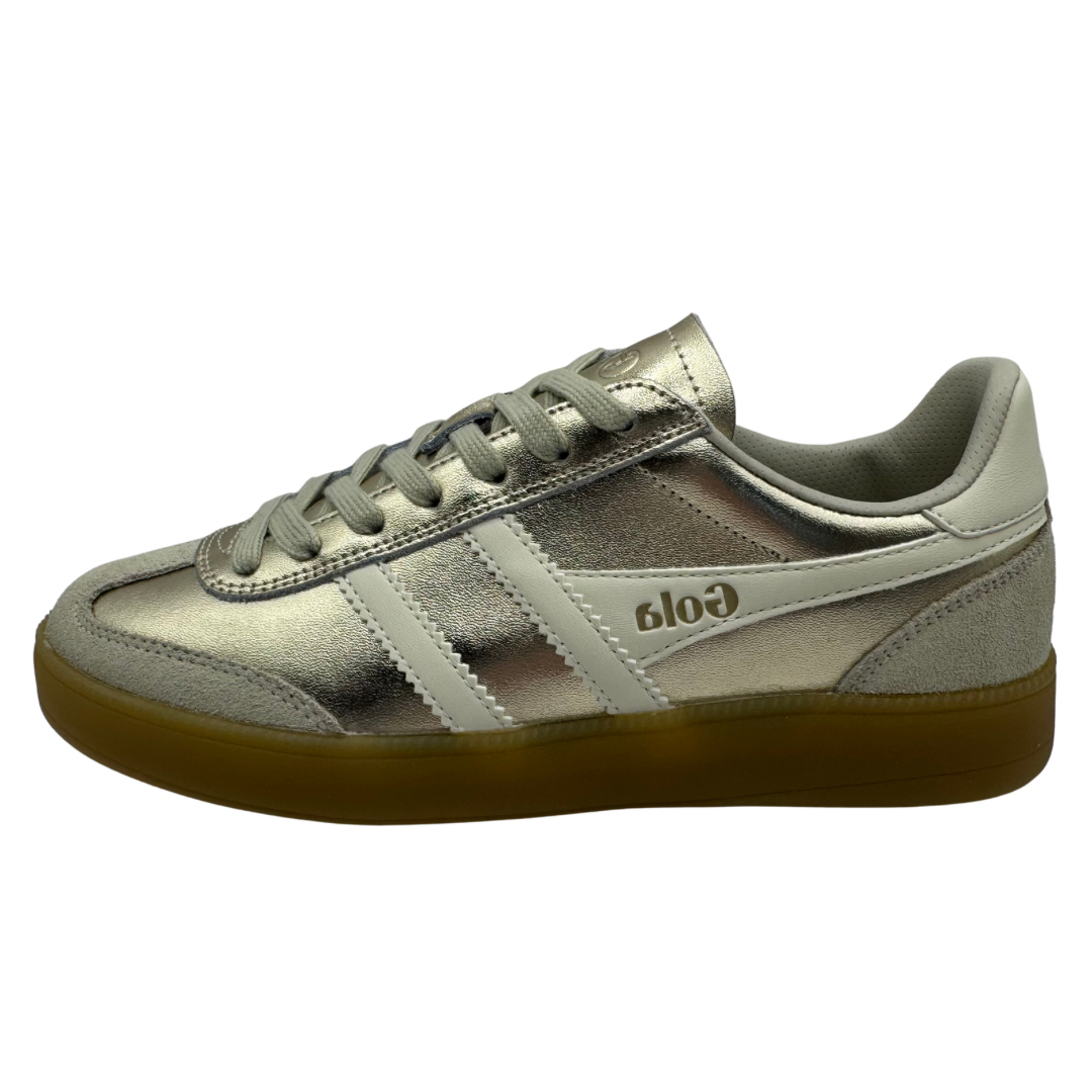 Gola Gold &amp; Cream Trainers