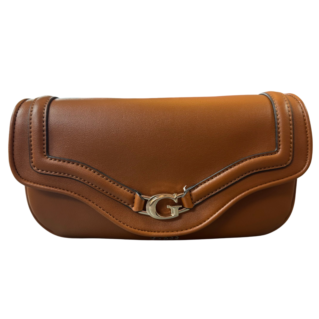 Guess Cognac Shoulder Bag