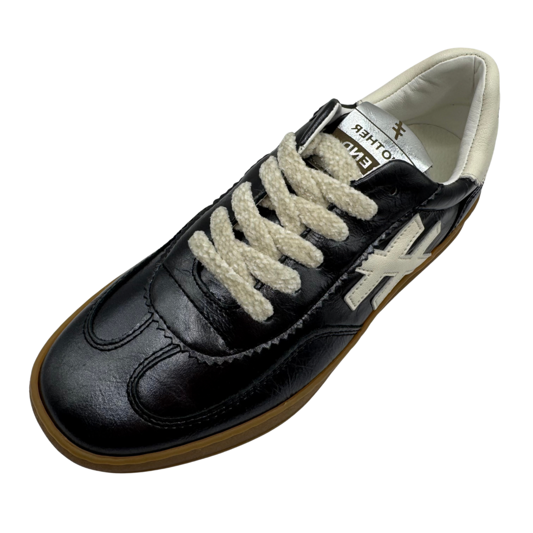 Another Trend Pewter Trainers