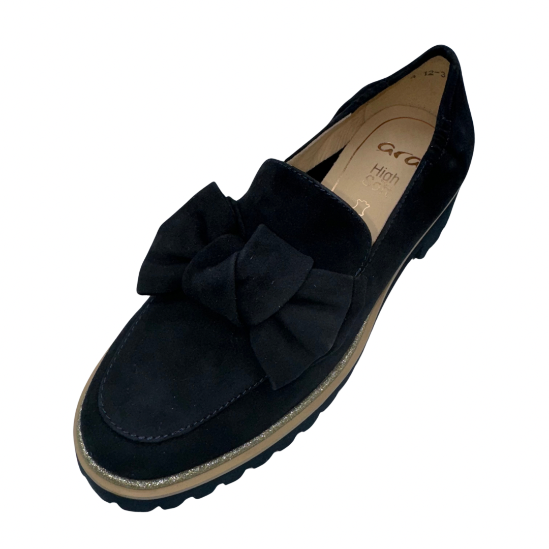 Ara Navy Loafers