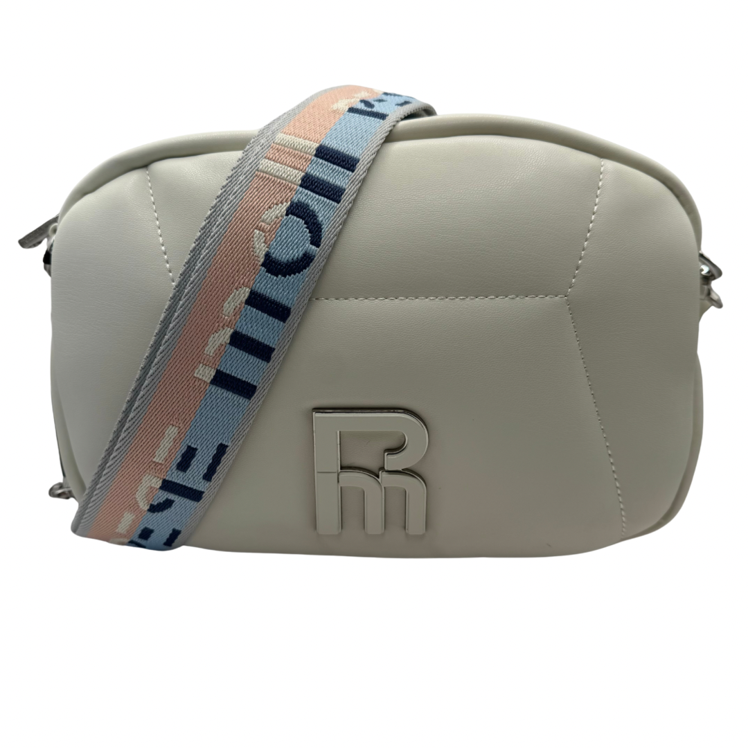 Pepe Moll Cream Crossbody with Material Adjustable Strap