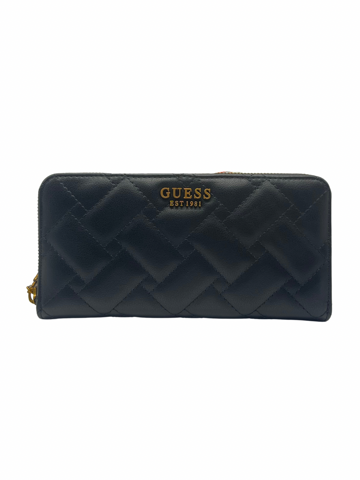 Guess Black Purse With Rectangle Design